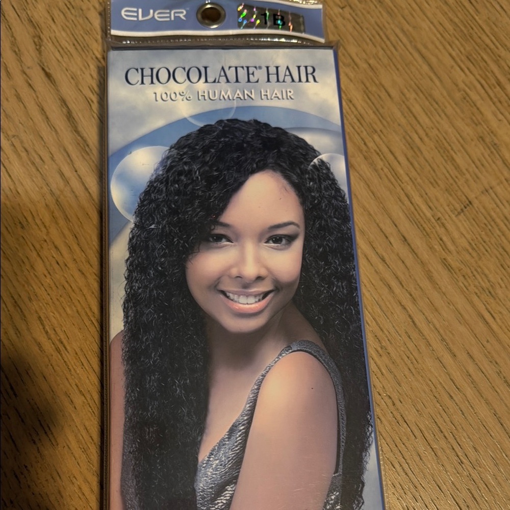 Chocolate Hair 100% Human Hair - Deep Black